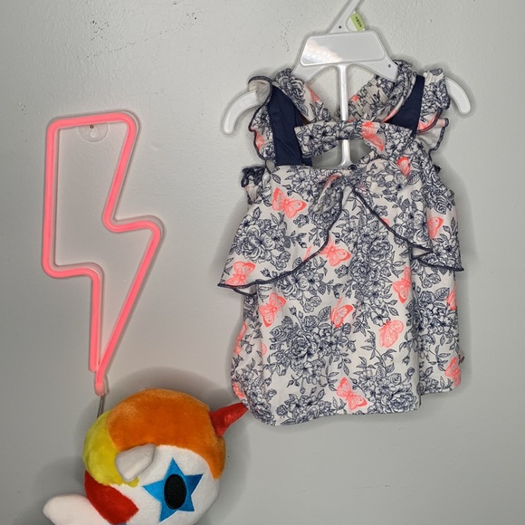 18 mo Little Lass Short and Cami Set with matching Headband